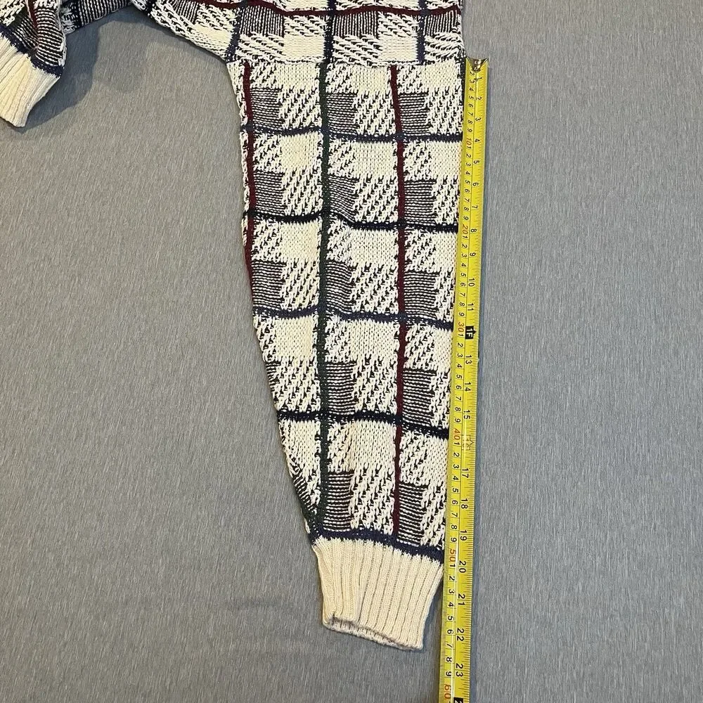 Vintage Mervyns Cambridge Classics Men Sweater Size Large Long Sleeve Cotton USA - Picture 8 of 11